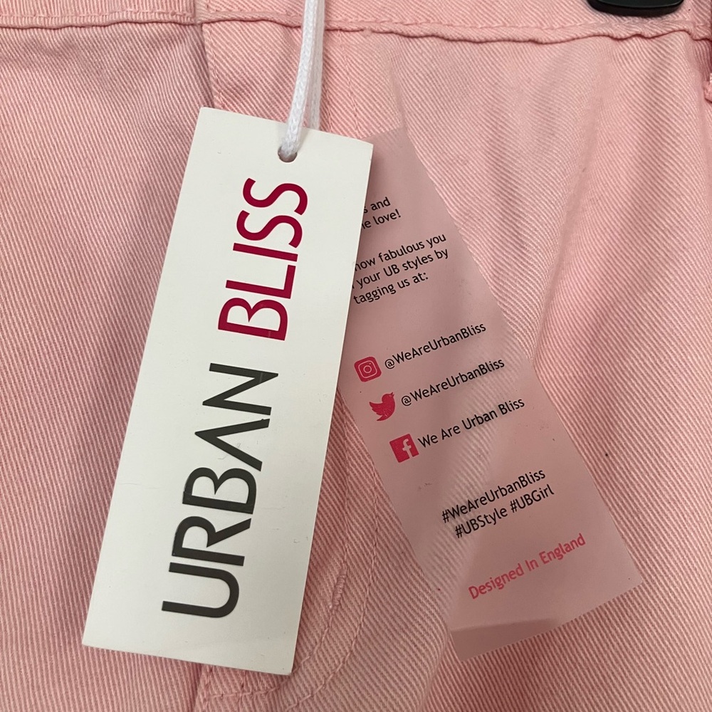 Urban Bliss seam cargo pants in pink. Size 18. NWT - Picture 4 of 5